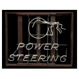 Original NOS Pontiac Power Steering Neon Sign