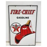 1947 Texaco Fire-Chief SSP Gas Pump Sign