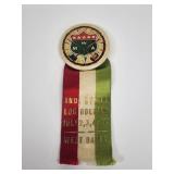 1932 West Baden Log Rolling Ribbon