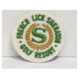 French Lick Sheraton Golf Sew-On Patch