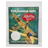 Falls City Beer Cardstock Advertising Sign