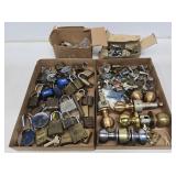 Brass Padlocks and Door Lock Set Parts