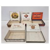 5 Advertising Cigar Boxes