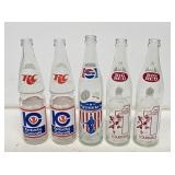 5 Kentucky Souvenir Soda Bottles