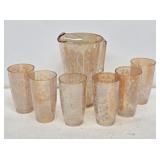 Jeanette Glass 7 Piece Water Set