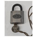 Elgin Padlock with Key