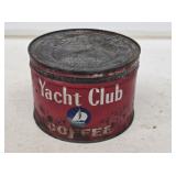 Yacht Club Coffee Metal Advertising Can