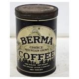 Berma Coffee Advertising Can