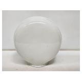 1 Piece Cast Milk Glass Globe Body