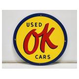 Chevrolet OK Used Cars SSP Sign