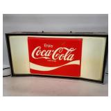 Large Coca-Cola Light-Up Sign