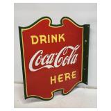 Drink Coca-Cola DSP Flange Sign