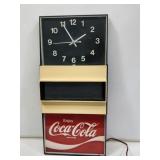 Coca-Cola Light-Up Marquee Clock