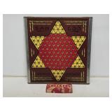 Early San Loo Chinese Checker Game Board