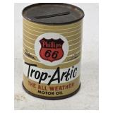 Phillips 66 Trop-Artic Motor Oil Coin Bank