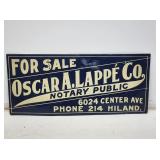 Oscar Lappe Notary Public SST Sign