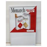 NOS 1994 Monarch Cigarettes Pricer Sign