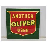 Oliver Tractors Metal Sign