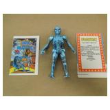 1984 KENNER SUPER POWERS BRAINIAC FIG W/ COMIC