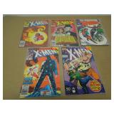 5 MARVEL X-MEN #174,179,180,203,278 BRONZE-COPPER