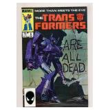 MARVEL COMICS TRANSFORMERS #5 HIGHER GRADE KEY