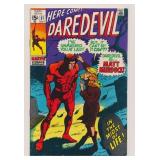 MARVEL DAREDEVIL #57 SILVER AGE KEY ISSUE