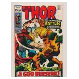 MARVEL THOR #166 SILVER AGE KEY ISSUE