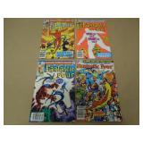 4 MARVEL FANTASTIC 4 #233-36 BA KEYS NEWS HIGHER G