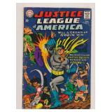 DC COMICS JUSTICE LEAGUE OF AMERICA #55 SILVER KEY