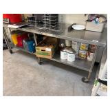 8ï¿½ All Stainless Steel Work Table