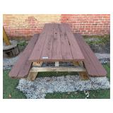 6ï¿½ Wooden Picnic Table