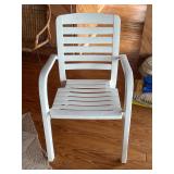Plastic chair outdoor chair