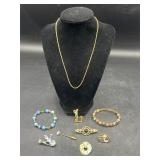 Costume jewelry lot