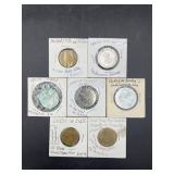 Vintage tokens coins