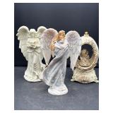 Assorted angel decor