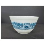 Horizon blue on white pyrex 401 bowl