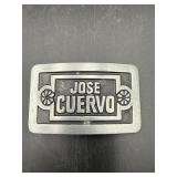 Jose Cuervo belt buckle 1977