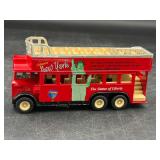 Diecast NY Red Double Decker Statue of Liberty