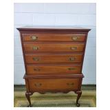 Drexel mahogany tall chest