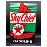 Reproduction Sky chief Texaco gasoline sign