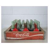 Coca-Cola crate and bottles