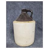 Stoneware whiskey jug