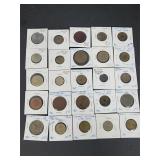 Foreign coin lot