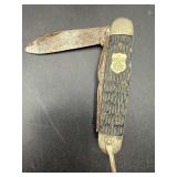 Be prepared vintage pocket knife (Rusty)