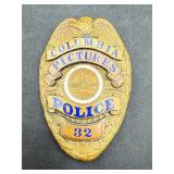 Authentic Columbia Pictures Police Badge 32