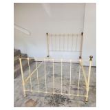 Antique iron bed