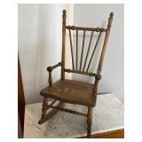 C1890s childï¿½s rocking chair