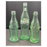 Vintage Coca Cola bottles