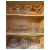 Assorted glasswares lot