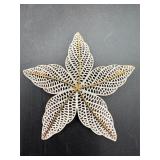 Vintage starfish brooch